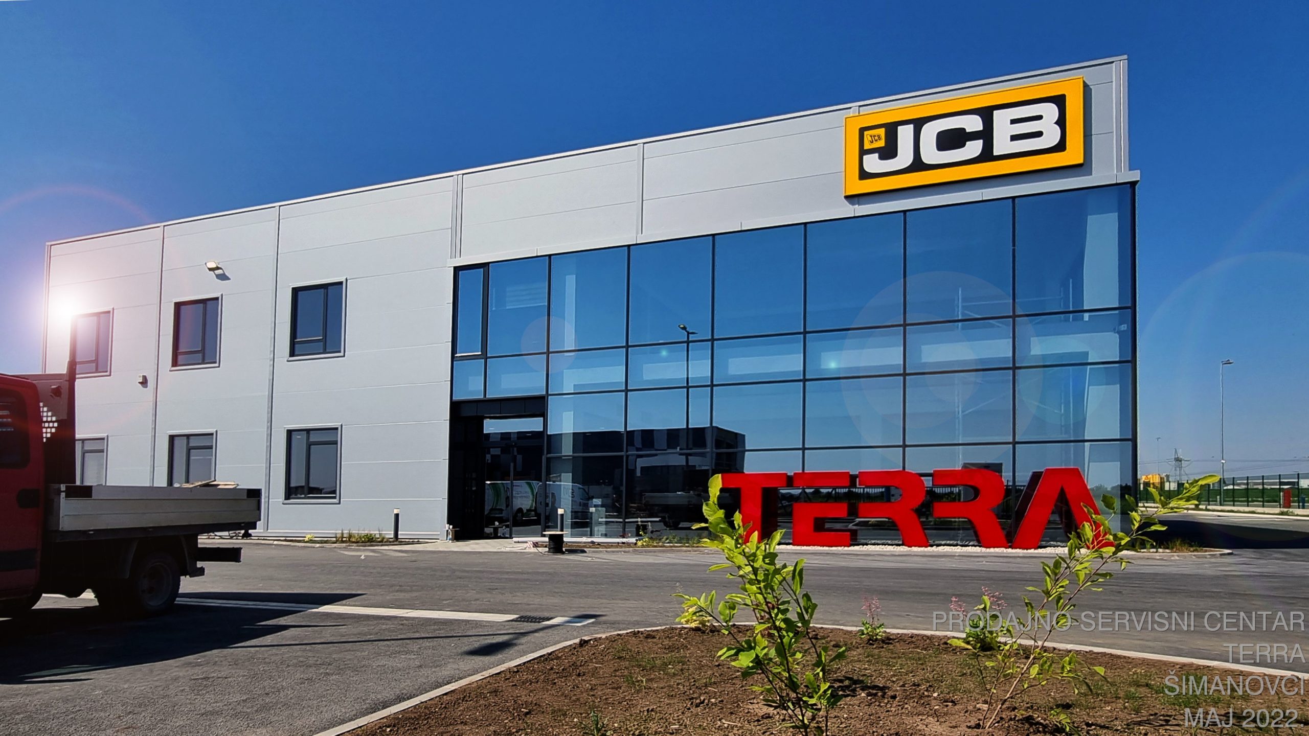 Prodajno-servisni kompleks, Terra / JCB – Šimanovci